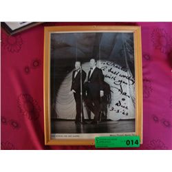 Dan Rowan & Dick Martin Autograph