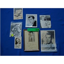 Six Autograph Photos