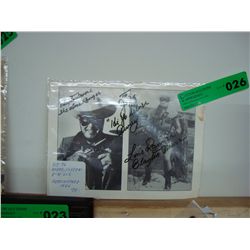 Clayton Moore Autograph