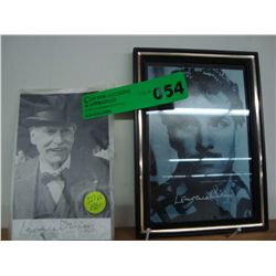 Laurence Olivier Autograph