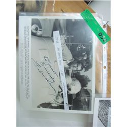 Fred MacMurray Autograph