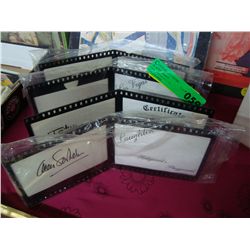 Four Autographs with certificates