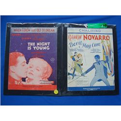 Two Posters Advertising Musical Performance