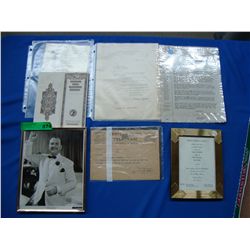 Misc. lot of Hollywood Memorabilia