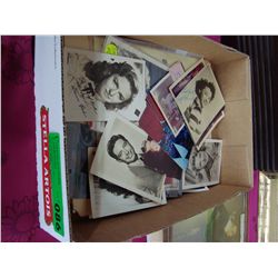 Misc. lot of Autographs & Hollywood Memorabilia