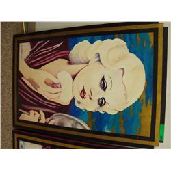 Original Oil Painting of Jean Harlow