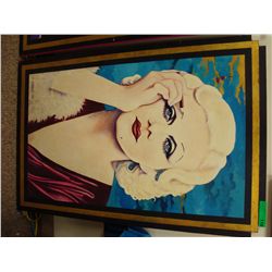 Original Oil Painting of Jean Harlow