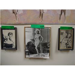 3-Framed Marilyn Monroe Photos