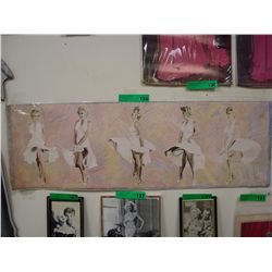 1987 Marilyn Monroe 12"x36" Poster