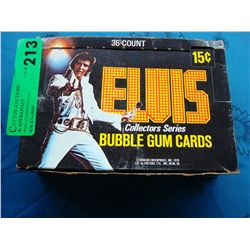 1978 Boxcar Elvis Bubble gum Cards