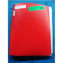 Binder of Presidential & Politicians Autographs & Memorabilia