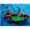 Image 1 : Vintage Cast Iron Motor Cycle with 2 riders