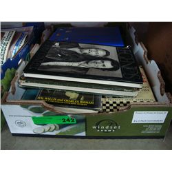 Box lot of books Hollywood Stars