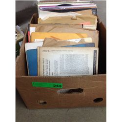 Box lot LP Records