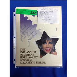 June Allyson Autograph
