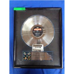 Gene Simmons Platinum Sales Award