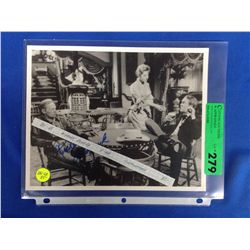 Richard Widmark Autograph
