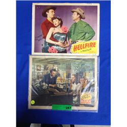 Two signed Vintage Movie Posters