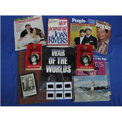 Box lot of Hollywood Memorabilia