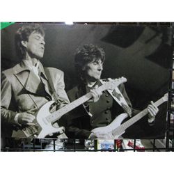 Mick Jagger & Keith Richards photo transfer