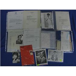 Collection of vintage letters photos Hollywood Sts