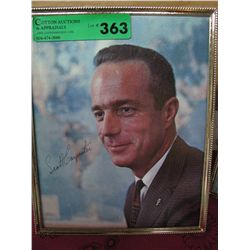 Scott Carpenter Autograph (NASA Astronaut)