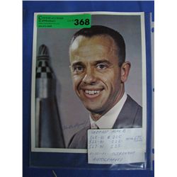 Alan Shepard Autograph (NASA Astronaut)
