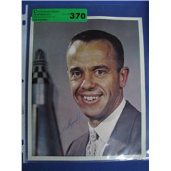 Alan Shepard Autograph (NASA Astronaut)1923-1998
