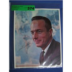 Scott Carpenter Autograph ( NASA Astronaut)