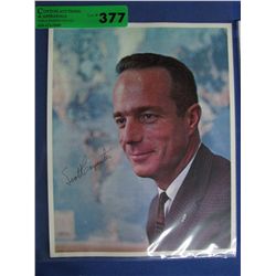 Scott Carpenter Autograph ( NASA Astronaut)