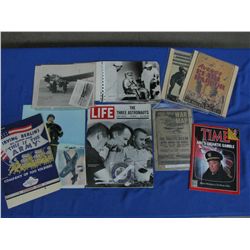Box lot misc. US Navel &Army Memorabilia
