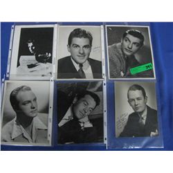 Five Autographed Photos