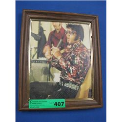 Elvis Picture signing at his Graceland home