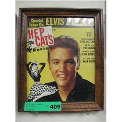 Elvis picture "Hepcats Review Magazine"