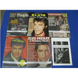 Six Elvis Magazines