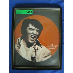 Elvis Picture Las Vegas Hilton Souvenir Menu 1972