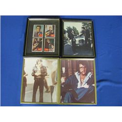 Four Framed Elvis Presley Pictures