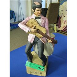 Elvis Presley Decanter 15"