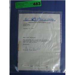 Margret Chase Smith Autograph Letter