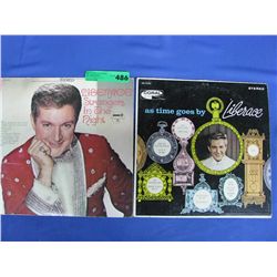 Two Liberace 33rpm Records