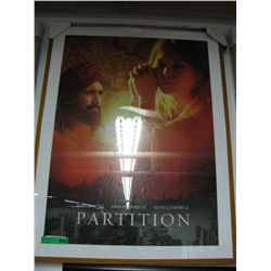 Framed Poster "Partition" (2007 Film)