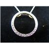 Image 2 : Sterling silver diamond necklace