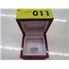 Image 1 : 14kt gold topaz & diamond ring