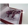 Image 3 : Crystal lizard cocktail ring