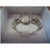Image 2 : Bubble gum pink quartz ring