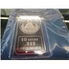 Image 2 : .999 solid silver "All Seeing Eye" art bar