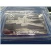 Image 2 : .999 solid silver "London Bridge" art bar.