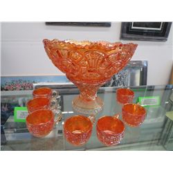 Punch bowl set
