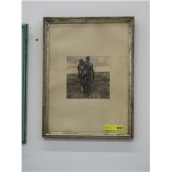 Original signed art by Fischer, 1932