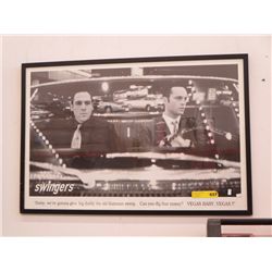 Framed poster from the movie "Swingers"